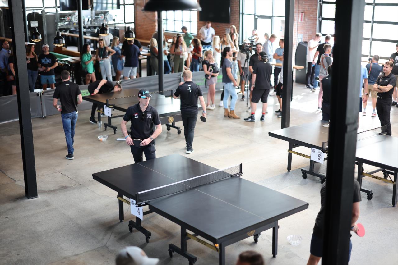  Josef Newgarden's Celebrity Ping Pong Challenge - By: Chris Owens -- Photo by: Chris Owens